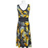 Sukienka Nuance 274D-black-yellow black-yellow