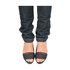 Balerinki Calvin Klein Jeans Sagira N10085 black