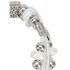 Bransoletka Fashion Jewellery 12717-silver-white silver-white