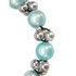Naszyjnik Fashion Jewellery 12953 silver-turquoise