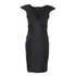 Drapowana sukienka DOTS 42273 black