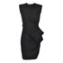 Drapowana sukienka DOTS 42180 black