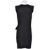 Drapowana sukienka DOTS 42180 black