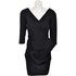 Drapowana sukienka DOTS 42275 black