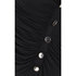Drapowana sukienka DOTS 42338 black