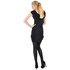 Drapowana sukienka DOTS 42339 black