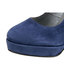Pantofle DOTS Mika 406 blue suede