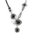 Naszyjnik Fashion Jewellery 11707 silver-brown