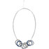 Naszyjnik Fashion Jewellery 13198 grey-blue